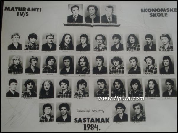 Maturanti Ekonosmke kole generacija 1975-79 Doboj<br> da vidite vecu sliku evo adresa http://www.tipura.com/1460.jpg